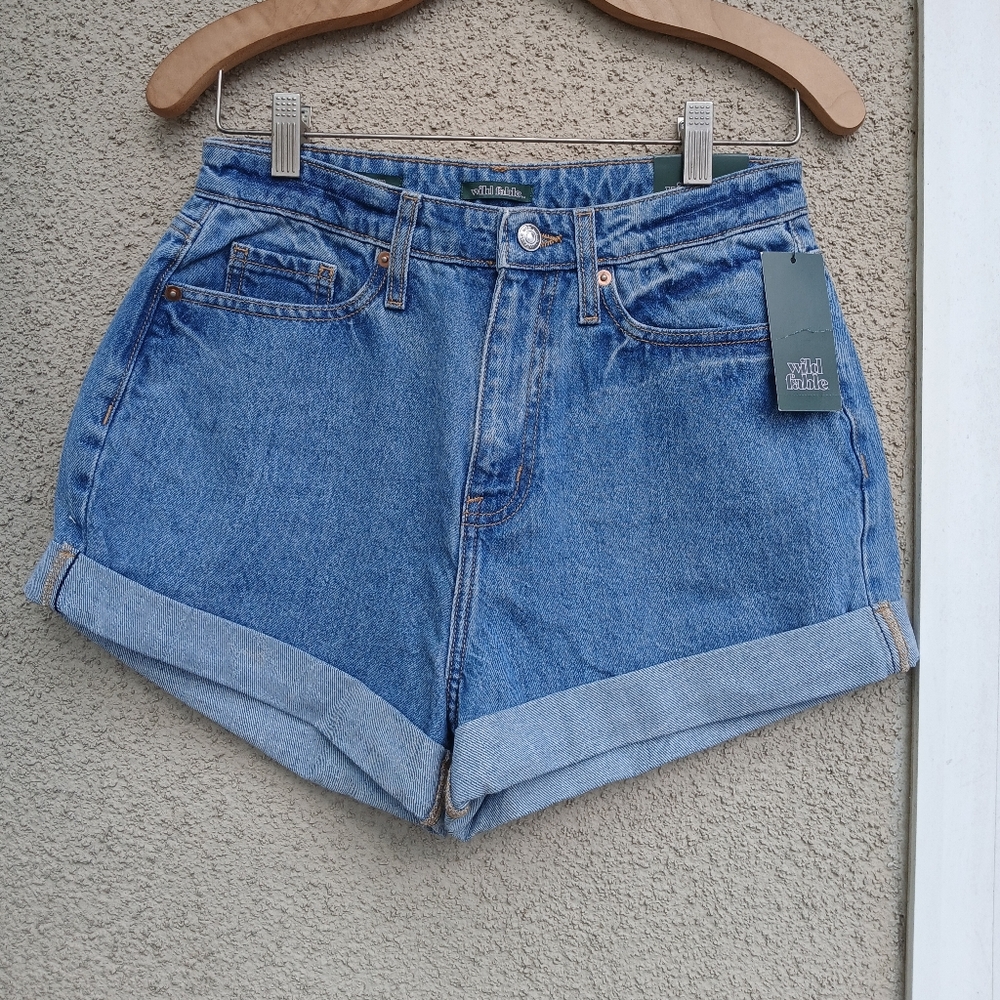 Wild Fable Denim Blue Women's Shorts Size 4/27 Waist
